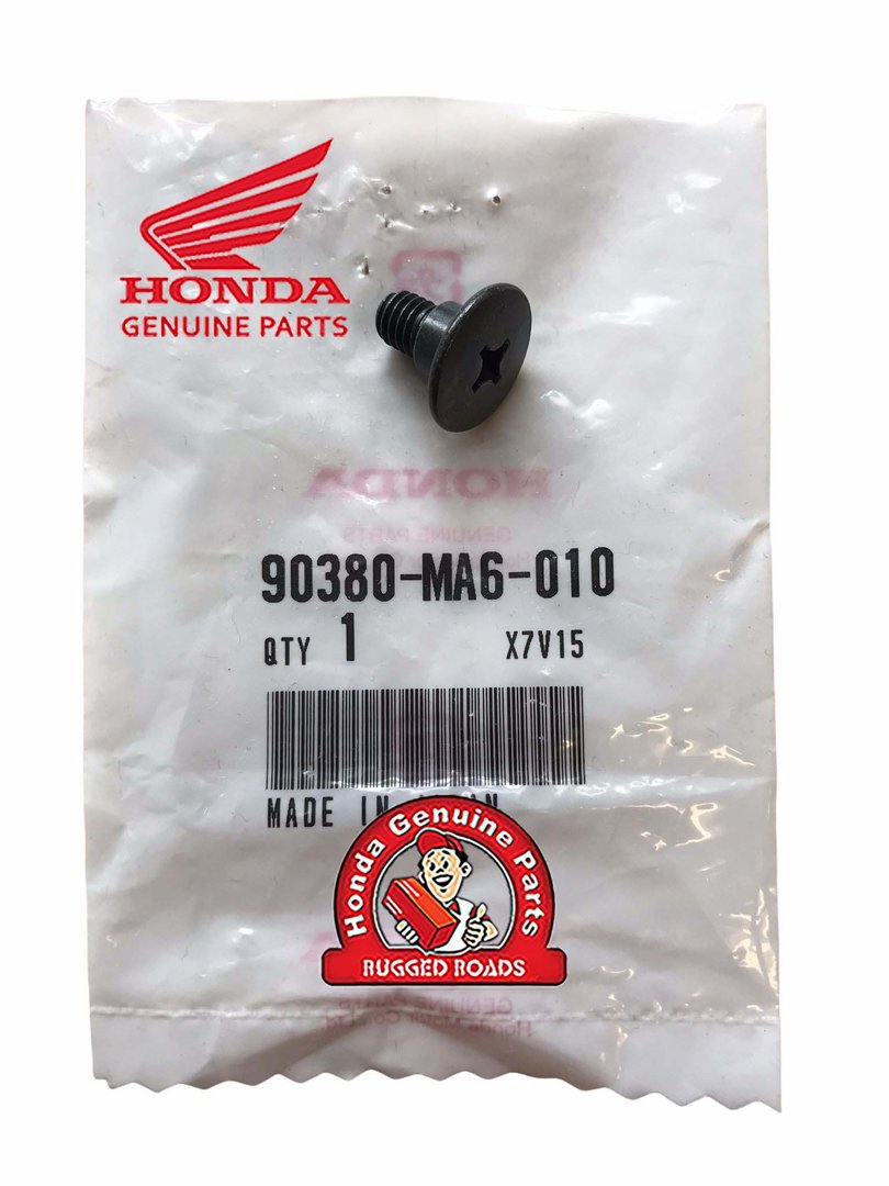 OEM Honda 6X12 Front Fairing Centre Screw - XRV650 RD03