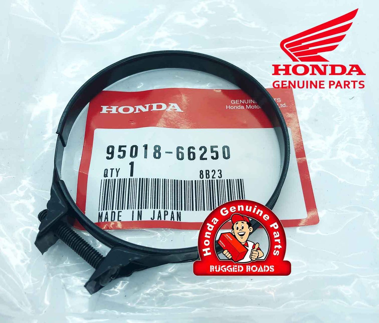 OEM Honda Band 66, Air Cleaner Connecting Tube - RD04 (1990-92)