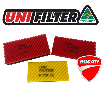 UNIFilter Two Stage Foam  Air Filter - Ducati DesertX