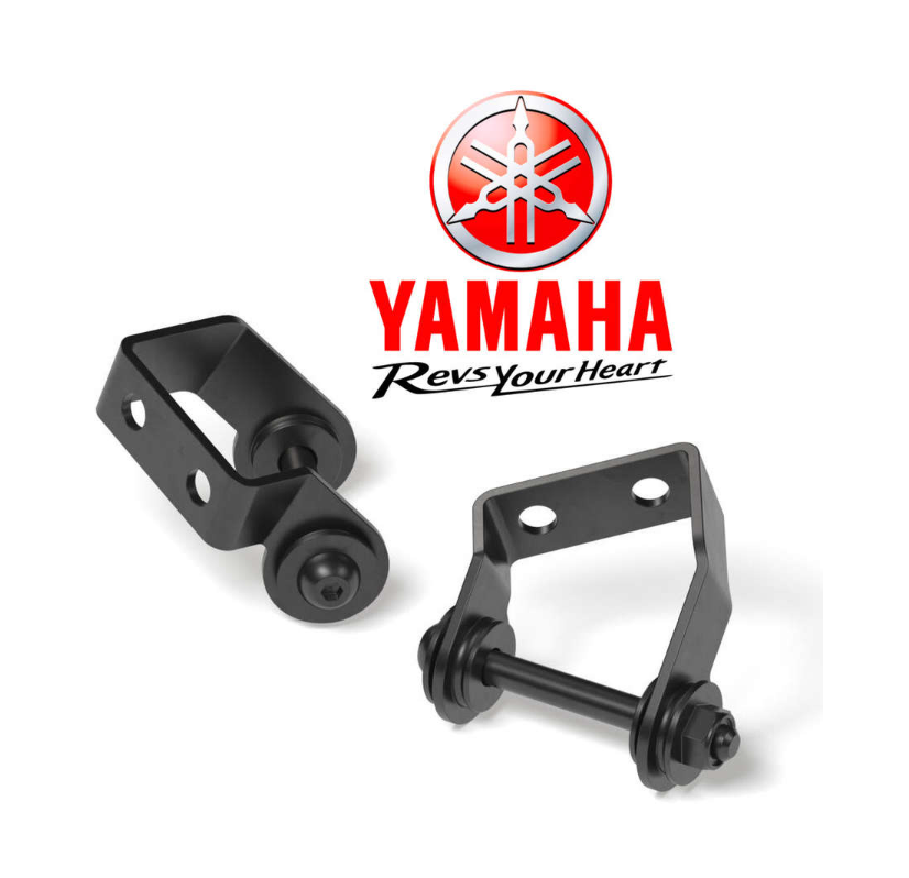 OEM Yamaha Upper Front Fog Light Stay Kit - T700 World Raid