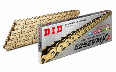 DID Chain - 525ZVMX124 ZVM-X-Series X-Ring - GOLD