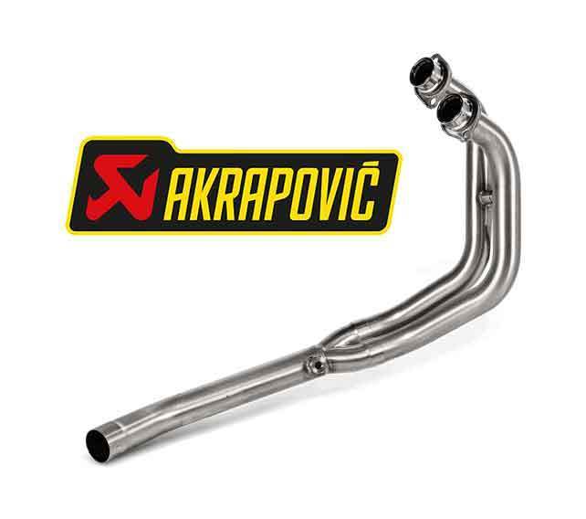Akrapovic Stainless Steel Headers - Tenere 700