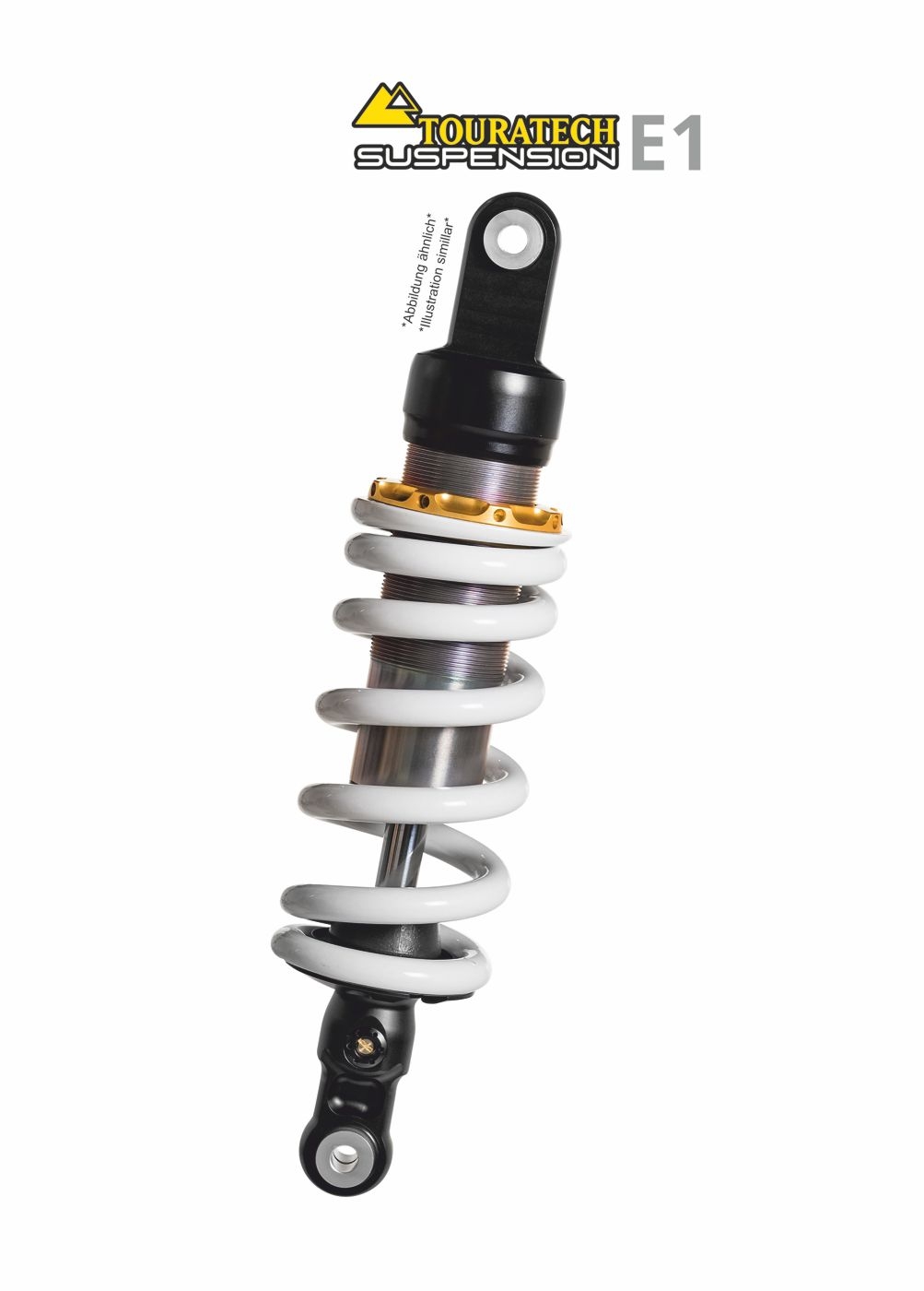Touratech Suspension E1 shock absorber for Honda XRV 750 AFRICA TWIN RD07/07A