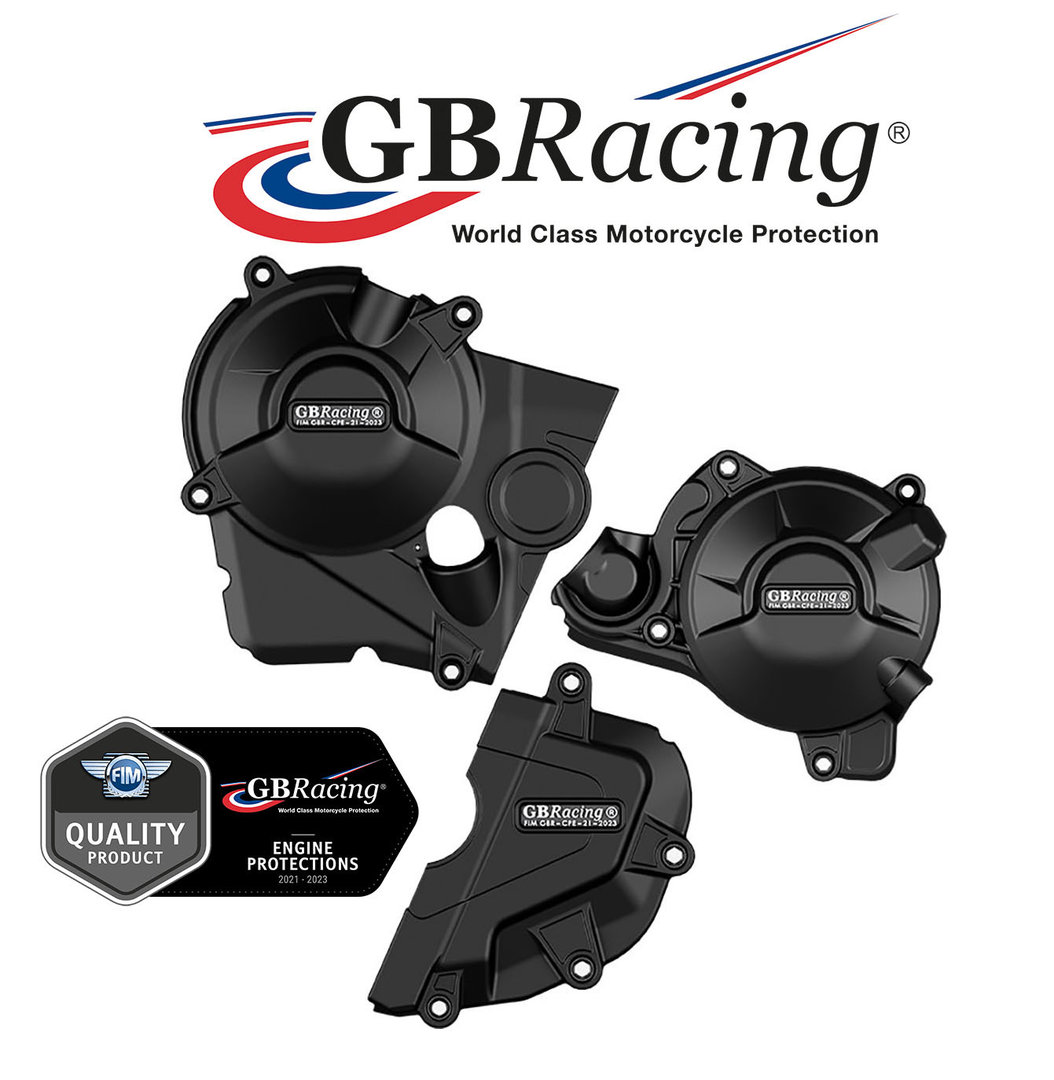 Engine Case Guard 3Pce Set - Honda XL750 Transalp