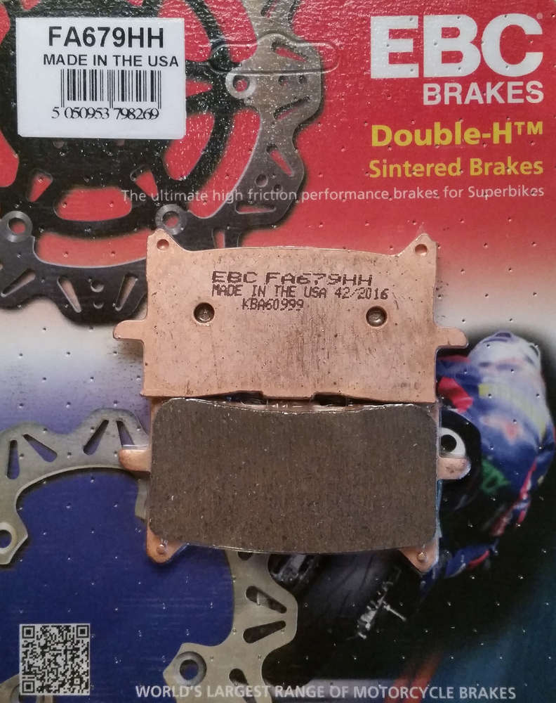 EBC Double-H™ Sintered Brake Pads FRONT - Africa Twin CRF1000/CRF1100