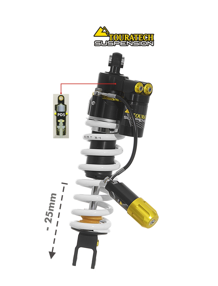Touratech Lowering Shock (-25 Mm) - Honda Africa Twin CRF1100L - Extreme