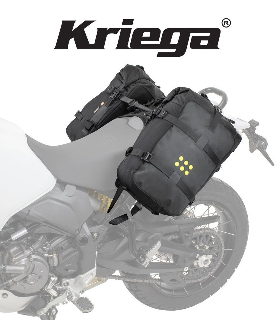 Kriega OS-BASE DUCATI DESERTX - 36 Litre Combination