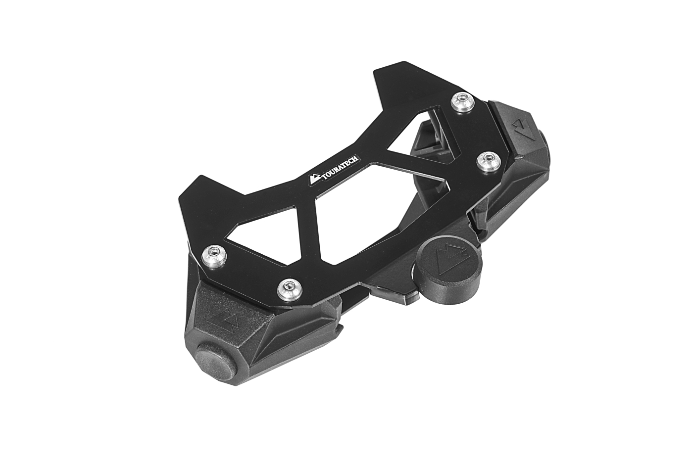 Hard Part Steering Stop For The BMW R1250GS Adventure/ R1200GS Adventure (LC), Black