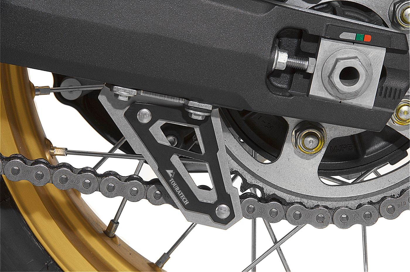 Chain Guard Fin, Black, For Honda CRF 1000L Africa Twin/ CRF1000L Adventure Sports