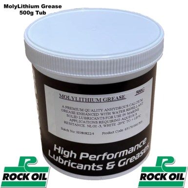 Moly Lithium EP2 Grease - Rock Oil 500G