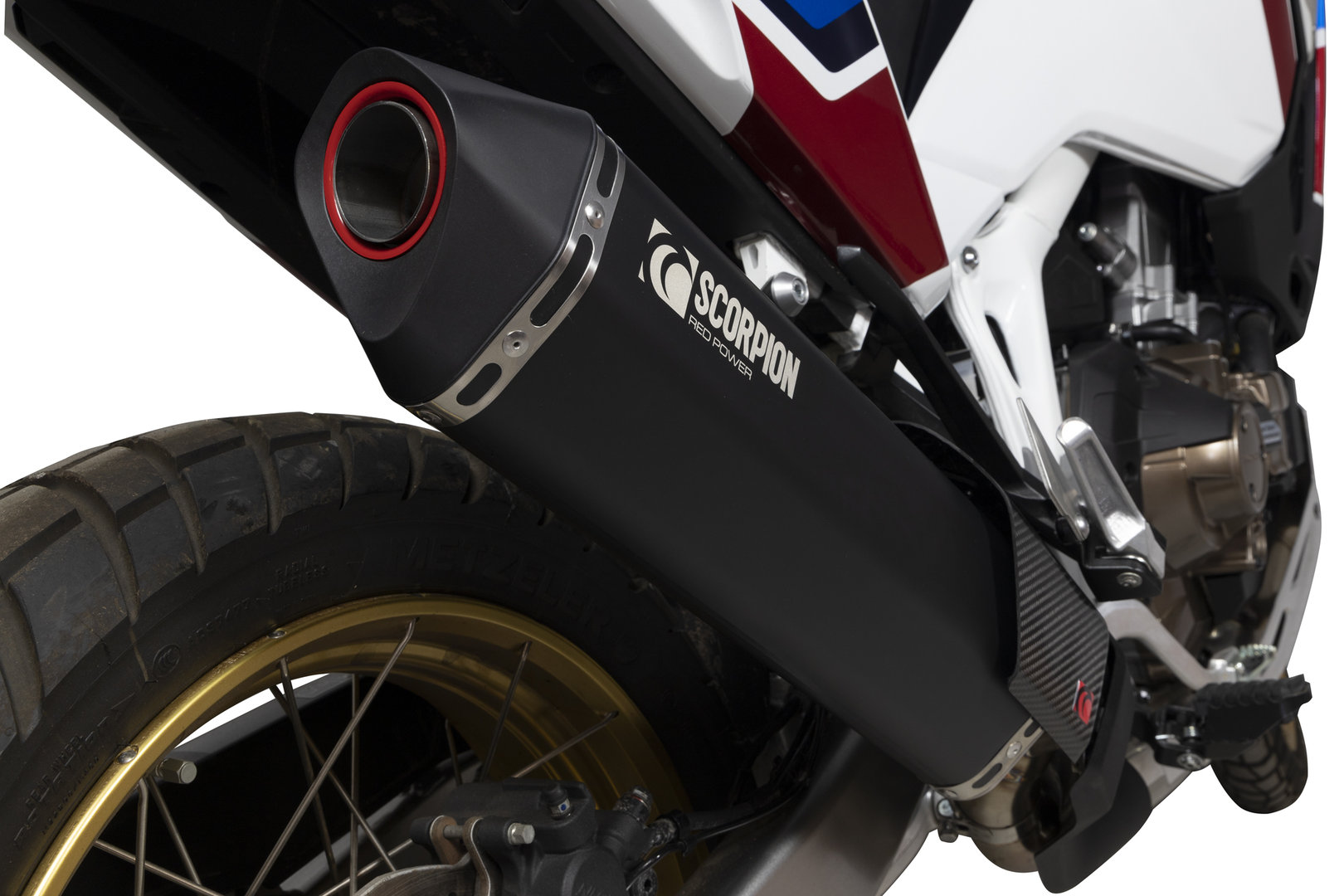 Scorpion Black Ceramic Slip-On Silencer - CRF1100