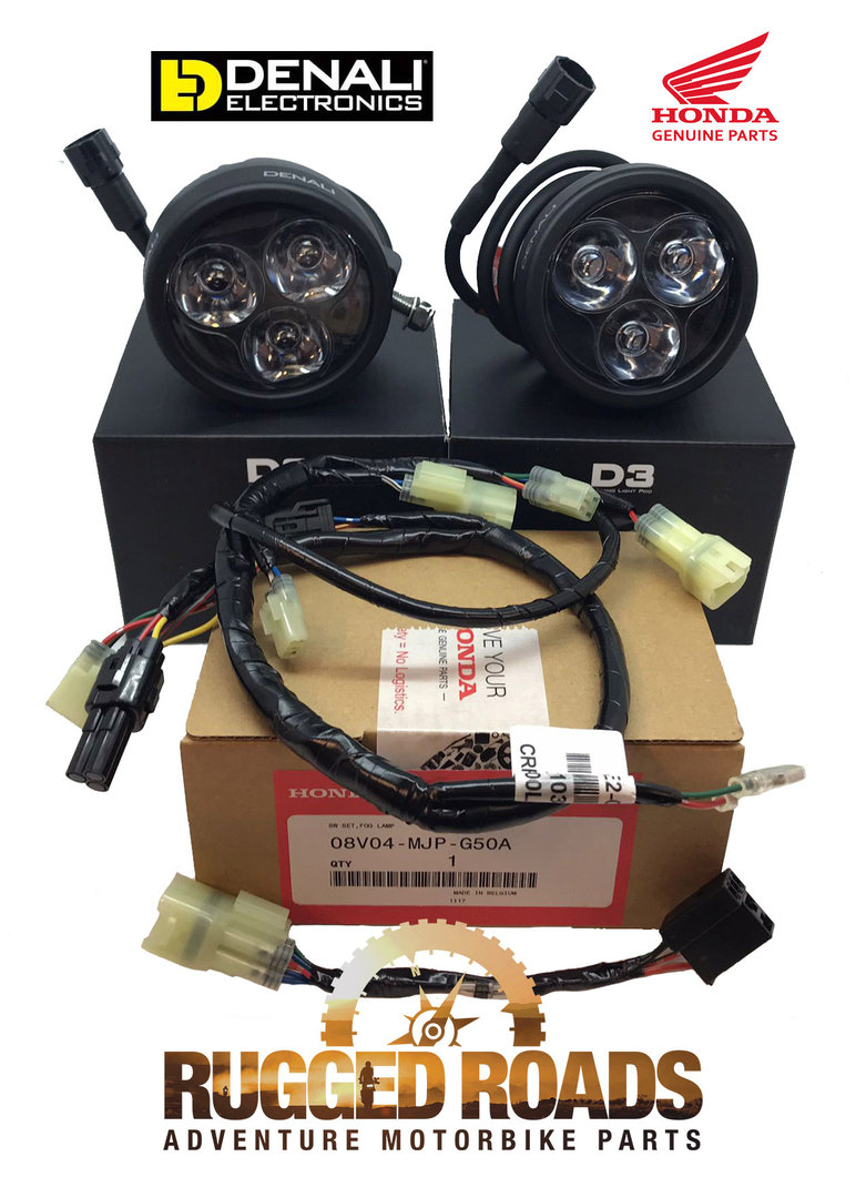 Plug & Play DENALI D3 Dual Intensity LED Light Kit - CRF1000 (All Models)