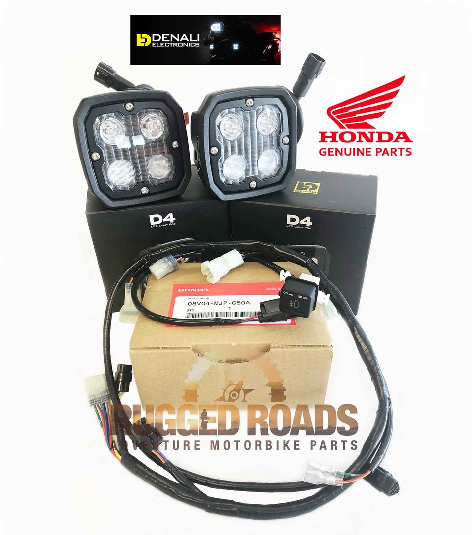 Plug & Play DENALI D4 Dual Intensity LED Light Kit - CRF1000 (All Models)