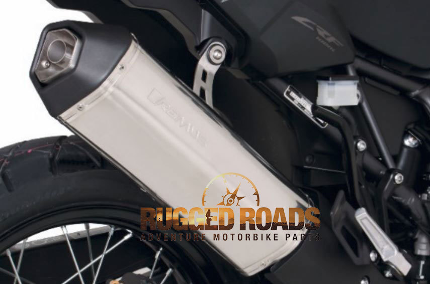 REMUS OKAMI Polished Stainless Steel Silencer - CRF1000