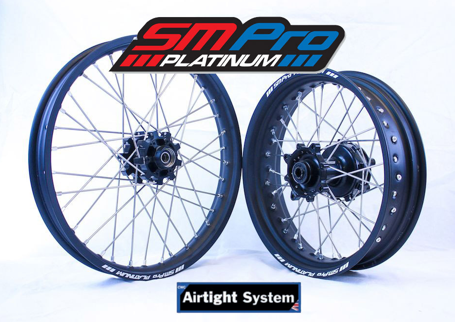 SM Pro Tubeless Wheel Set BLACK – CRF1000 (2016>)