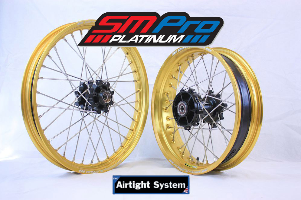 SM Pro Tubeless Wheel Set GOLD – CRF1000 (2016>)