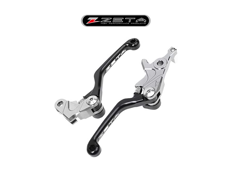 Zeta Pivot Brake/Clutch Lever Set BLACK - CRF300 Rally