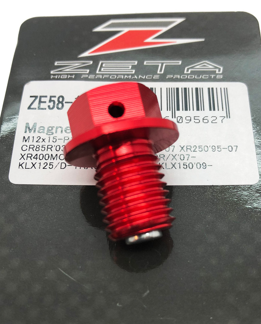 Anodised Aluminium Magnetic Oil Sump Plug - CRF1000/CRF1100