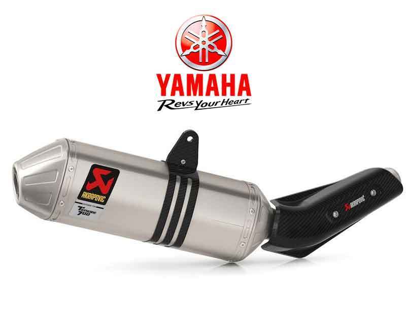 OEM Yamaha Akrapovic Titanium Silencer - Tenere 700