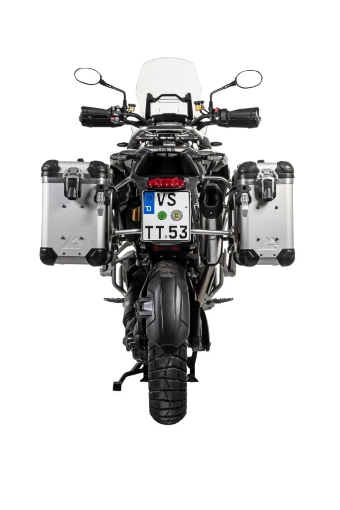 Touratech Zega Evo Quick Release Pannier System - Triumph Tiger 1200 - 2022 Onwards