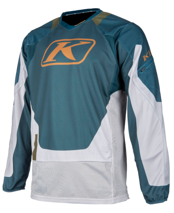 KLIM Dakar Jersey - SYNTH PETROL HIGH RISE
