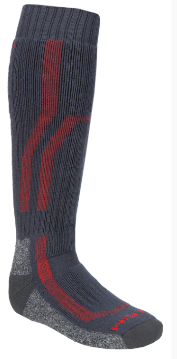 KLIM Aggressor Sock 3.0 - ASPHALT FIERY RED