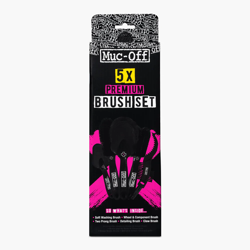 Muc-Off 5 x Brush set
