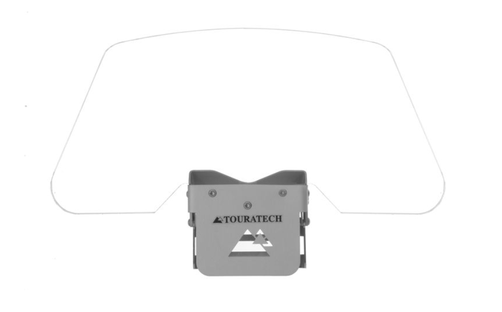 Touratech Spoiler for windscreen Universal lockable