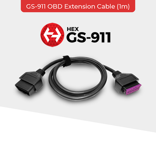 Hex GS-911 OBD Extension Cable (1M)