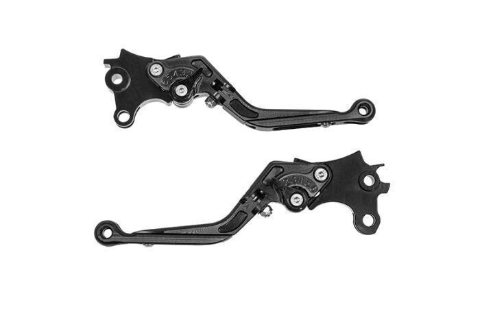 Touratech Brake & Clutch Lever Set - Folding & Length Adjustable - BMW R1300GS & GSA