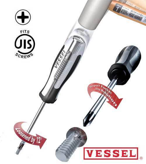 JIS Screwdriver - Vessel Megadora IMPACTA P3x150