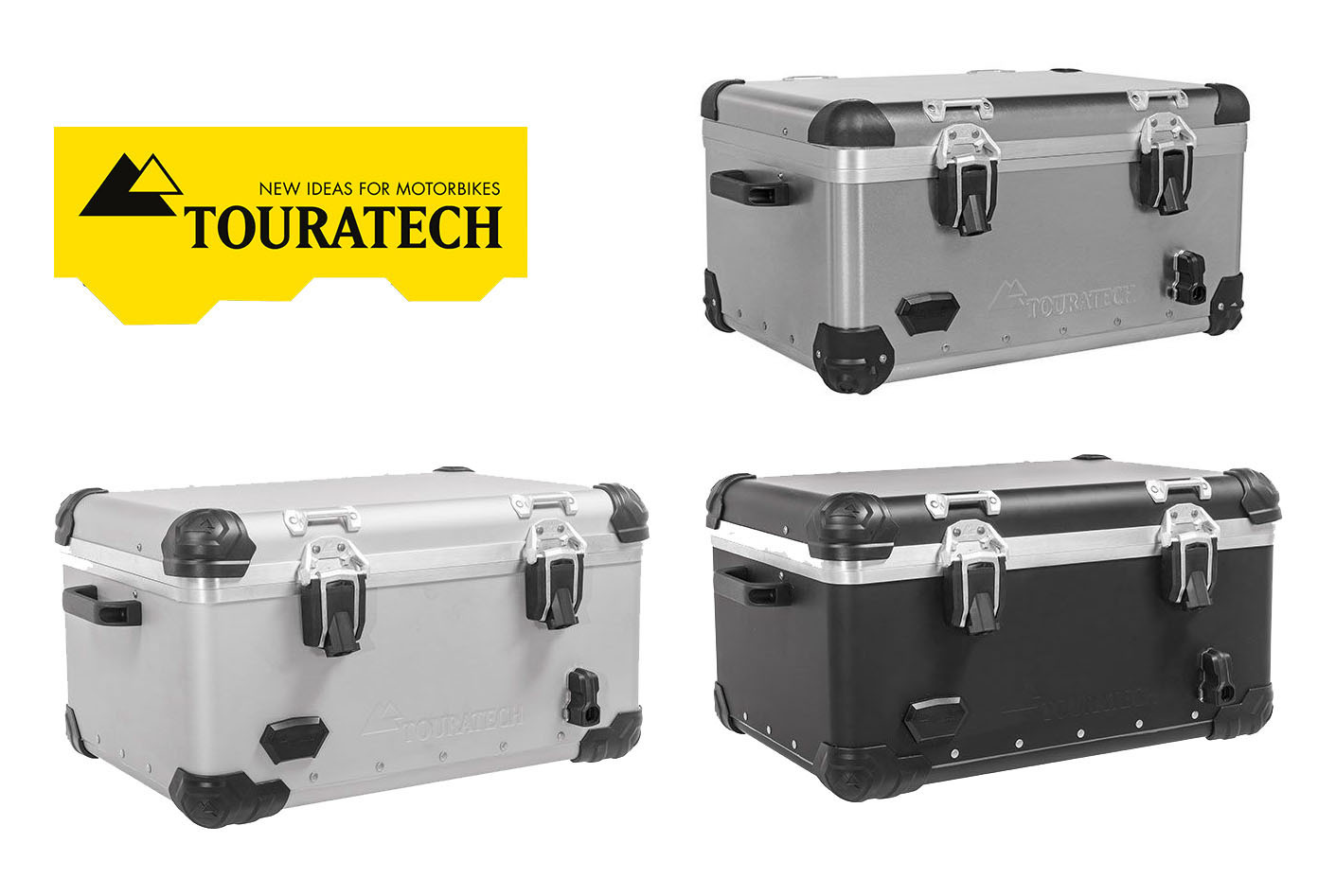 Touratech ZEGA Pro Top Box XXL With Rapid Trap - Locks Included