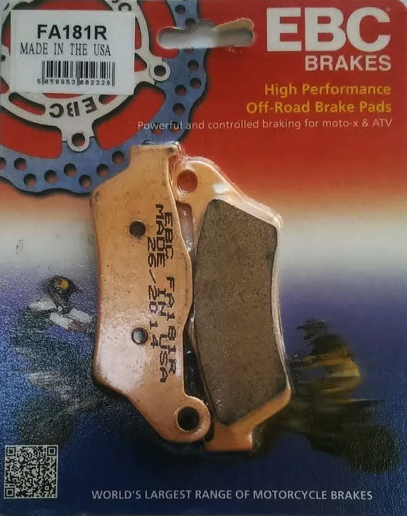 EBC FA181R Heavy Duty Sintered FRONT Pads - Tenere 700 (2019>)