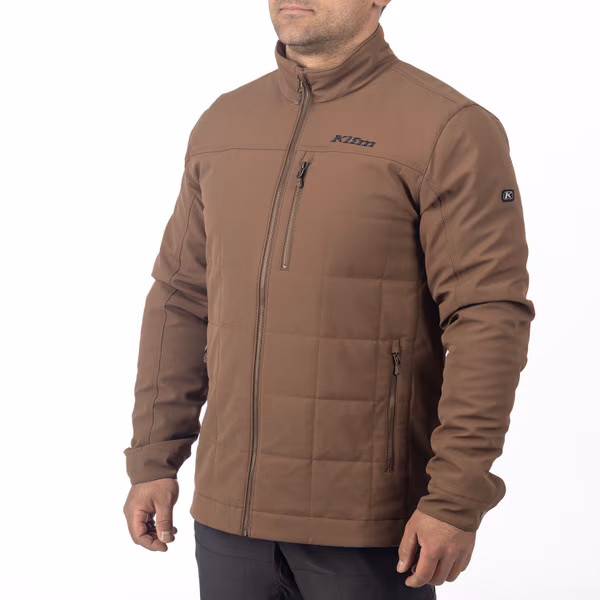 KLIM Saddleback Softshell Jacket - Cocoa Brown