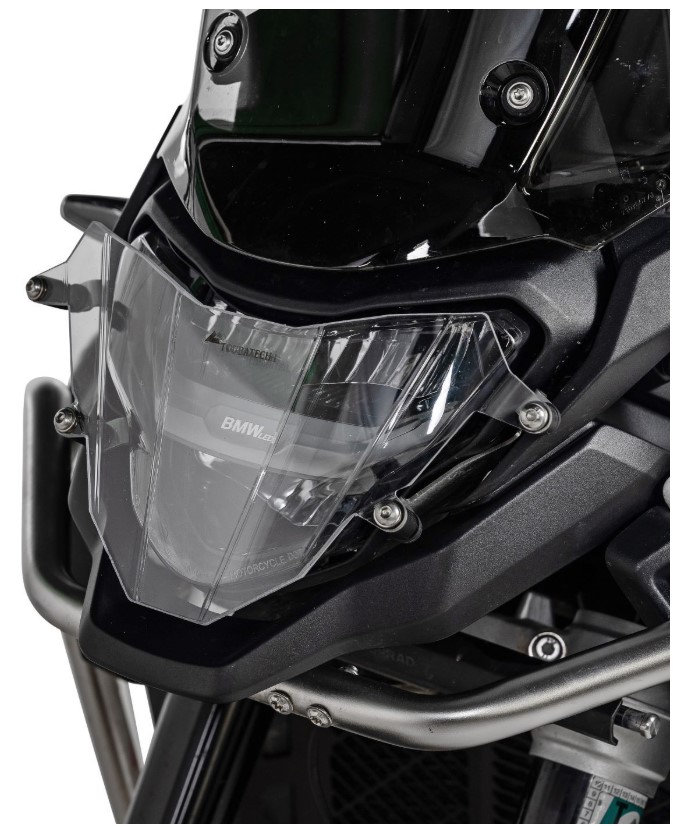 Touratech Makralon Quick Release Headlight Guard - BMW F900GS