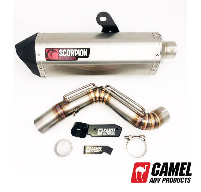 CamelADV High Mount ENDURO Exhaust Kit - Tenere 700 - 2025 Onwards