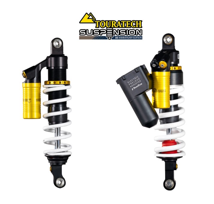 Touratech Extreme2 Plug & Travel Shock Absorber Set - BMW R1200GS & R1250GS - 2013-2024 - Limited Edition