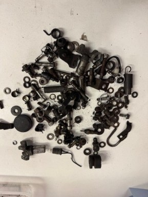 OEM Honda - Box Of Nuts, Bolts & Fixings - Honda Africa Twin RD07 & RD07A - USED