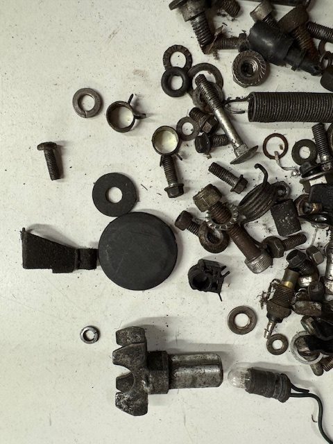 OEM Honda - Box Of Nuts, Bolts & Fixings - Honda Africa Twin RD07 & RD07A - USED - Image 2