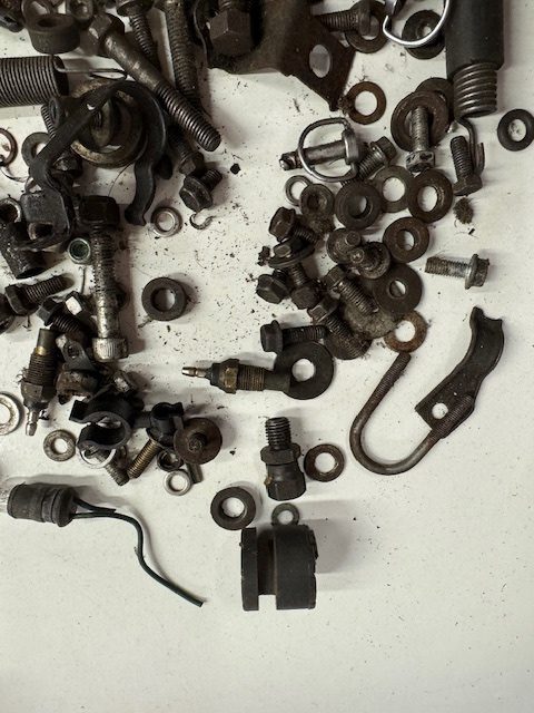OEM Honda - Box Of Nuts, Bolts & Fixings - Honda Africa Twin RD07 & RD07A - USED - Image 3