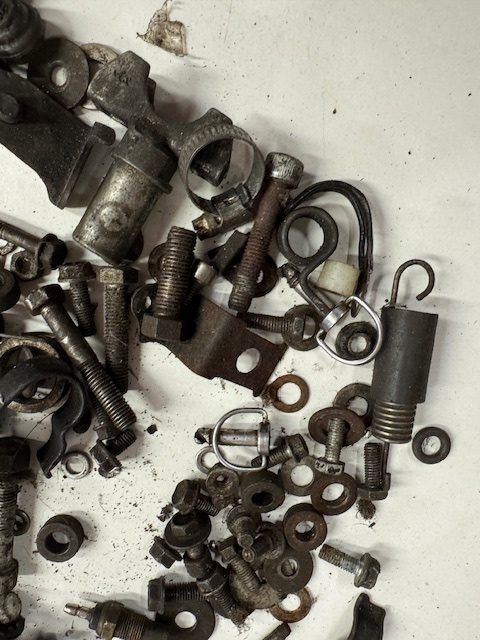 OEM Honda - Box Of Nuts, Bolts & Fixings - Honda Africa Twin RD07 & RD07A - USED - Image 4