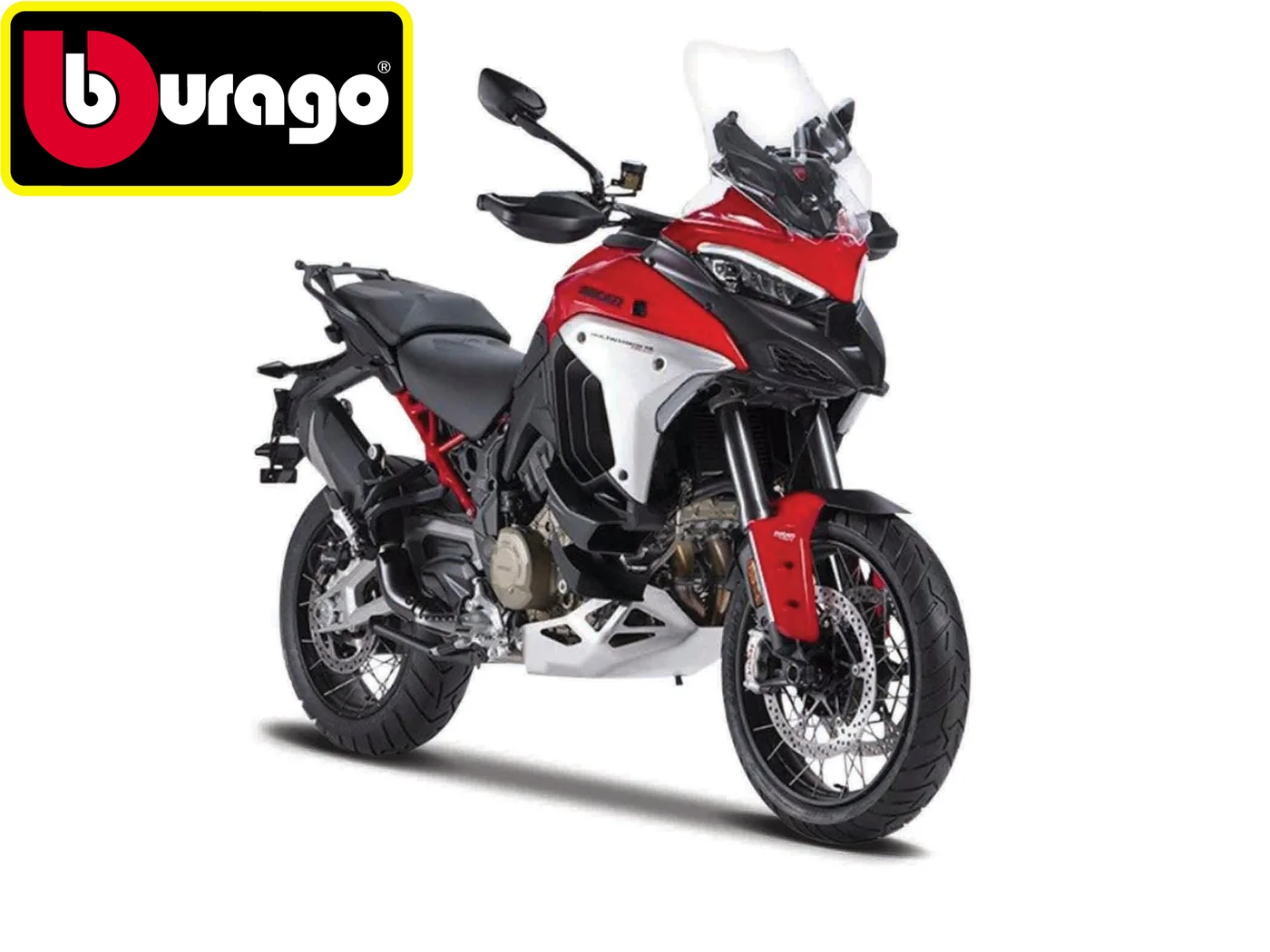 Burago 1/18 scale model of the GasGas RX450 Dakar Race Bike