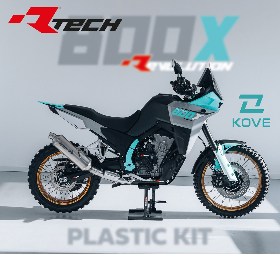 RTECH KOVE 800X Plastics Kit in a variety of colours