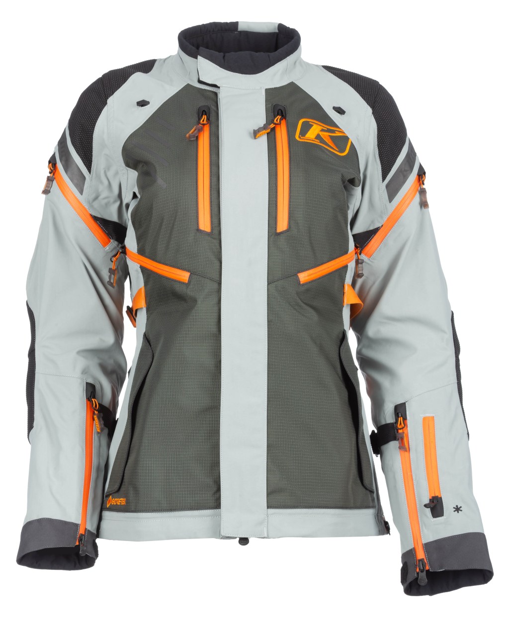 Klim Artemis Jacket - Asphalt Ember Orange