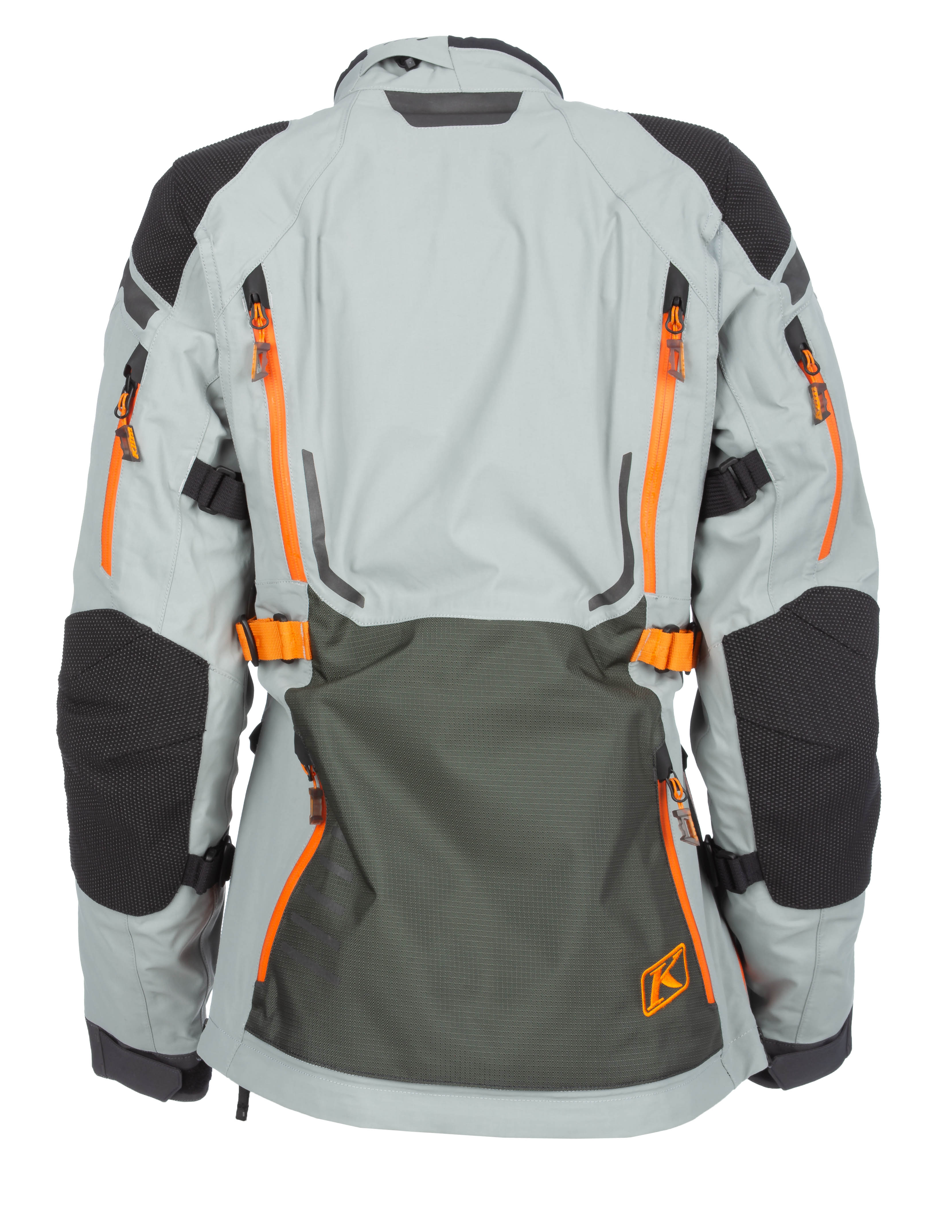 Klim Artemis Jacket - Asphalt Ember Orange - Image 2