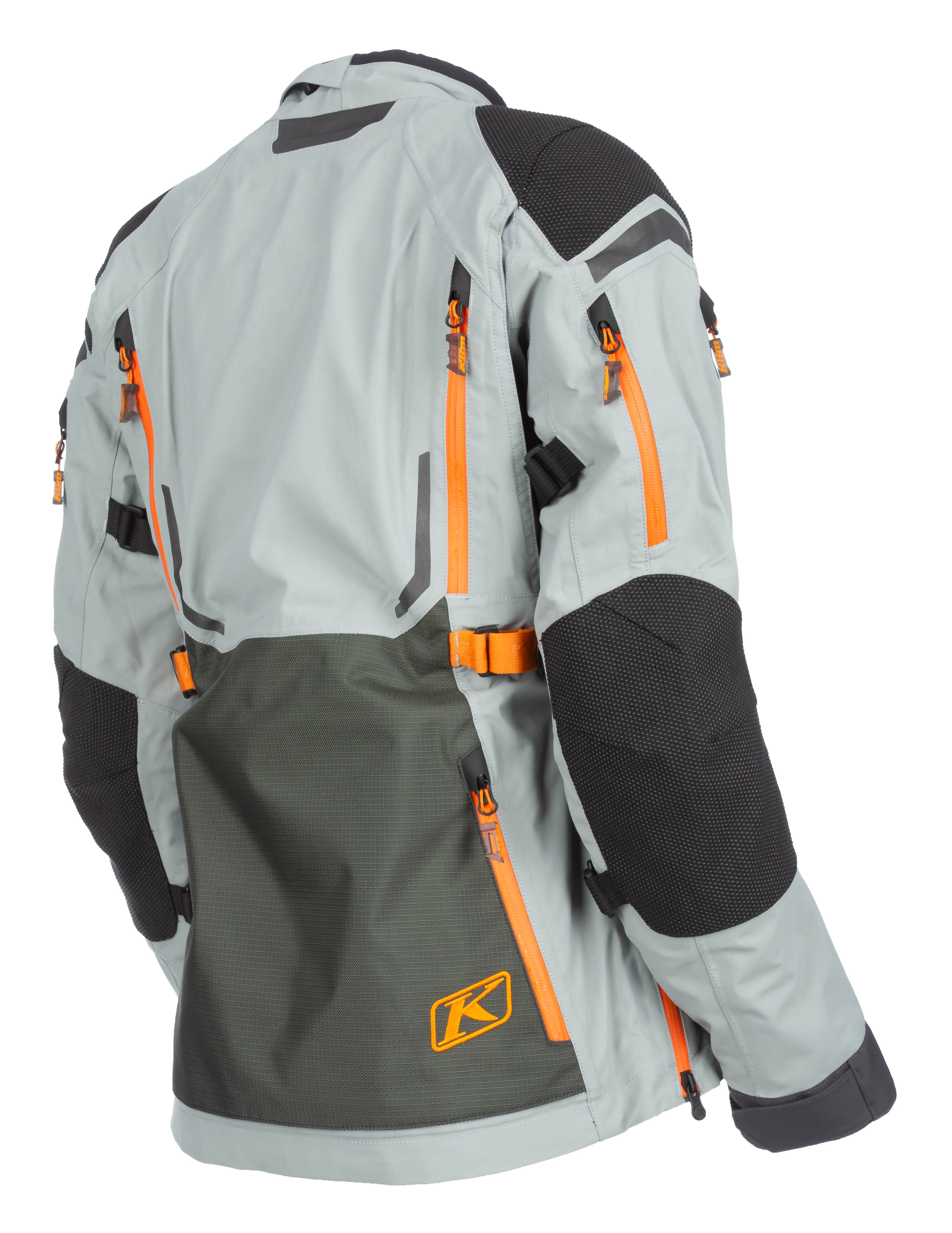 Klim Artemis Jacket - Asphalt Ember Orange - Image 4