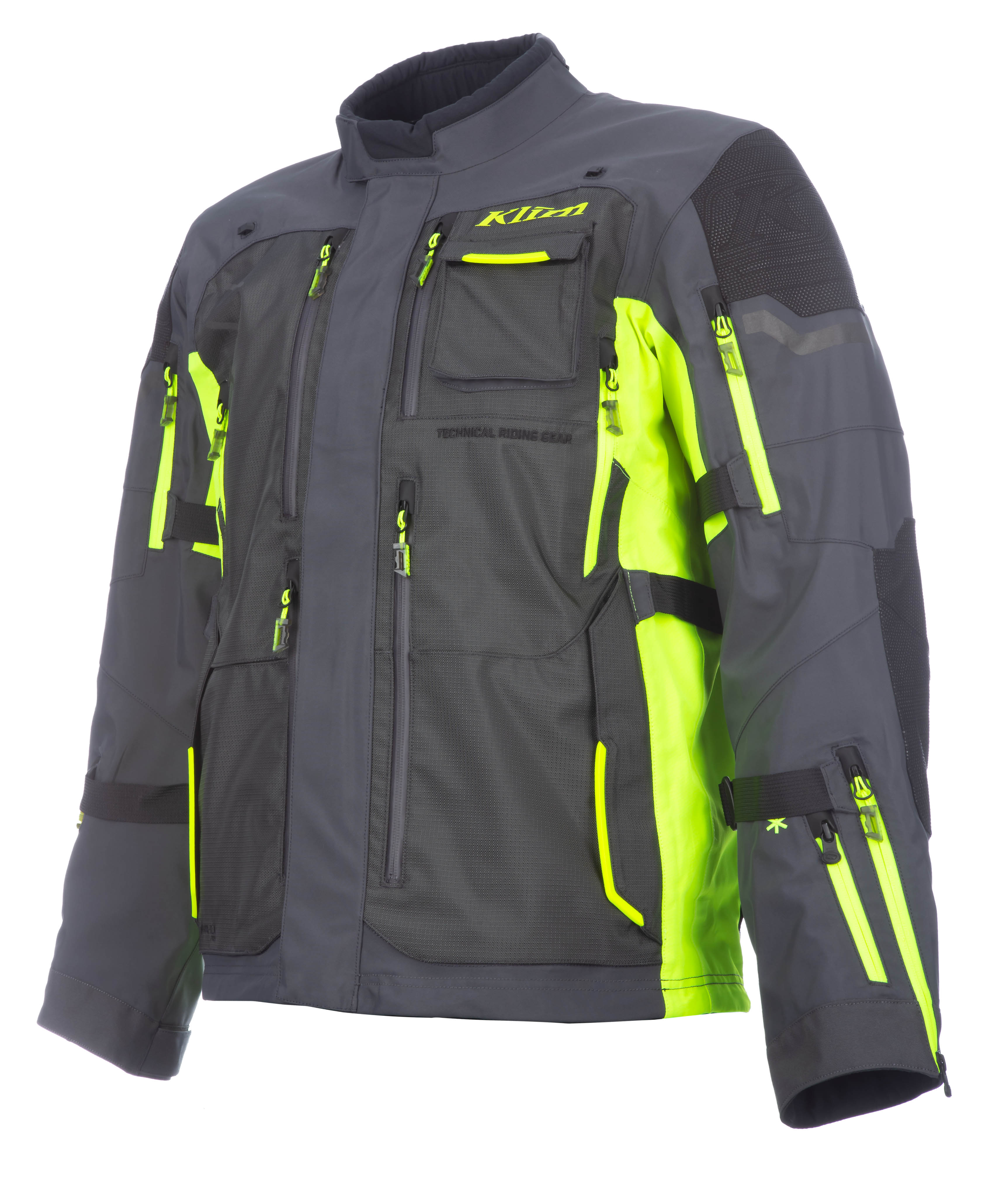 Klim Badlands Pro Jacket - ASPHALT HI-VIS