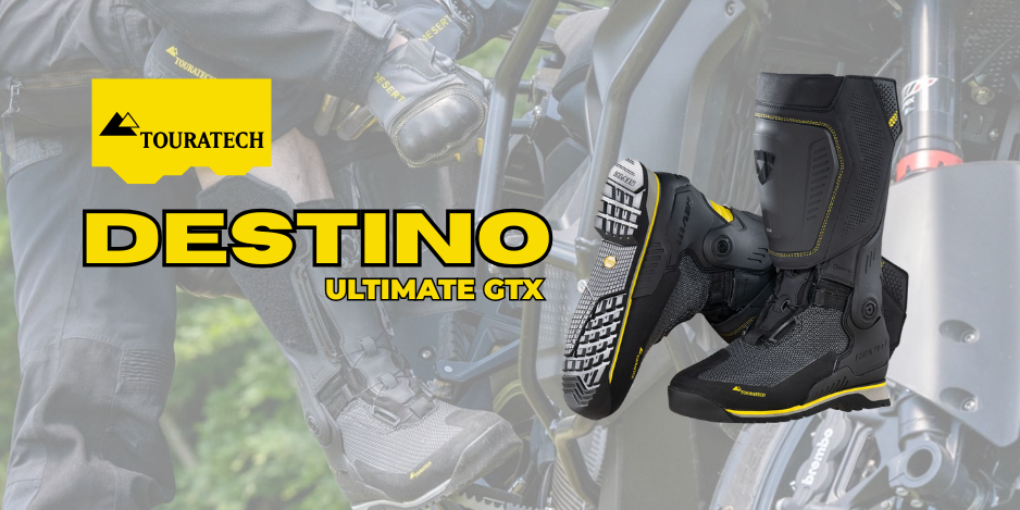image of the touratech ultimate gtx destino boot