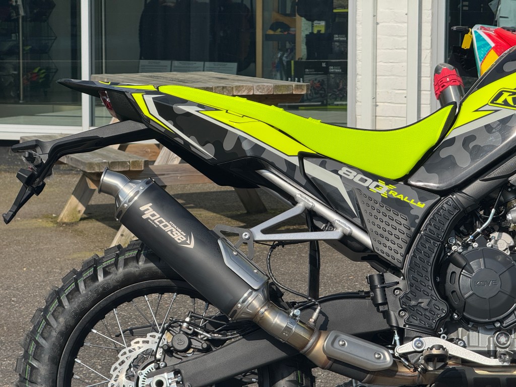 TRAXX MOTO Seat Cover - KOVE 800X Rally "WIDE BOY"