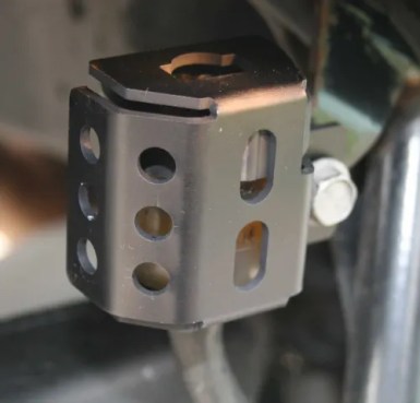 Rear Brake Reservoir Guard - Black